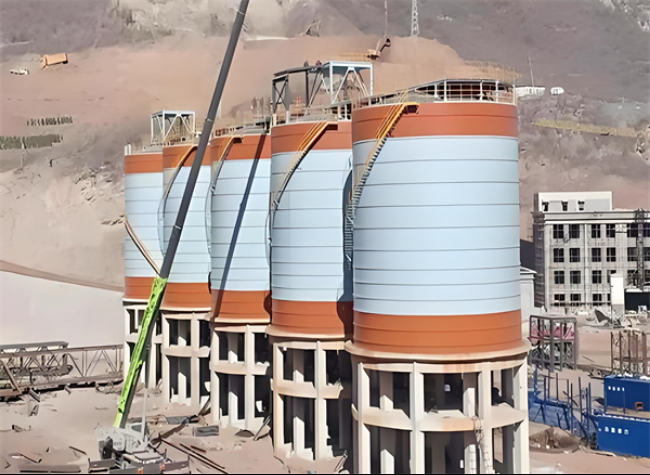 龙江镇高架钢板仓